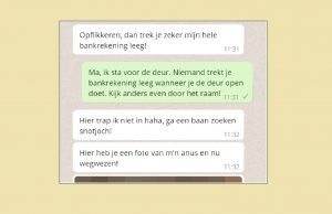 Paul heeft écht een nieuw nummer, moeder vertrouwd WhatsApp niet!
