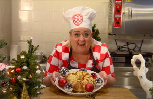 Het recept voor een Brabantse Frikandellen Kerstcake Tulband van Betty! Kerstcake