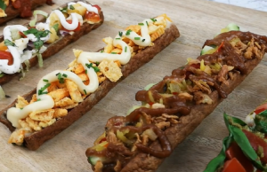 Stop met die slappe High-Tea, hier ga je High-Frikandellen! High-Frikandel