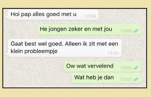 WhatsApp-oplichter genadeloos in de kraag gevat door slimme vader! WhatsApp