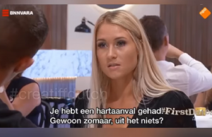 First Dates-Jelina gesloopt om opmerking over hardwerkende date! First Dates
