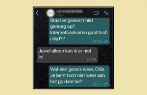 WhatsApp-boefje uren aan het lijntje gehouden door Esther, en doet ze dit! WhatsApp