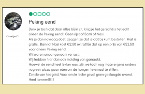 Restauranteigenaar reageert vernietigend op domme recensie van Greetje! Recensie