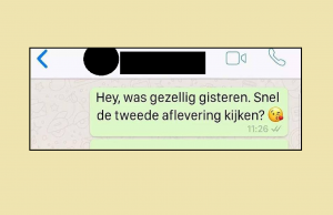 Tinderdate eindigt abrupt door wel héél opmerkelijk WhatsApp-berichtje! WhatsApp