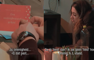Domste stel óóit in Lang leve de Liefde probeert “Onenightstand” uit te spreken! Lang Leve de Liefde