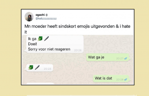 Deze moeder heeft door Emoji’s op WhatsApp geen woorden meer nodig! WhatsApp