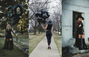 Foto’s: Vrouwen vieren begrafenis van hun jeugd omdat ze 30 geworden zijn! begrafenis