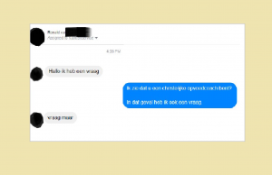 Strenggelovige Ronald krijgt nogal heftige vraag van de ‘Klantenservice’! Klantenservice