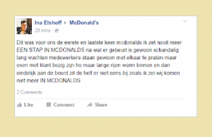 “Klantenservice” maakt woedende Ina nóg véél bozer op McDonald’s! McDonald's
