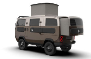 Spotgoedkope Modulaire XBUS is personenauto én camper en rijdt helemaal gratis! XBUS