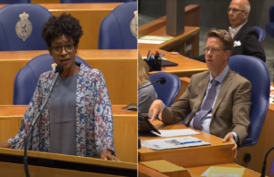 Zien: Zeurende Sylvana Simons door kamervoorzitter gemute tijdens debat! Sylvana Simons