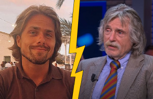 Pijnlijk: Johan Derksen deelt nog even de genadeklap uit aan André Hazes! Johan Derksen