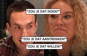 Opgewonden gast in Lang Leve de Liefde blijft smeerpijperij voorstellen aan date! Lang Leve de Liefde