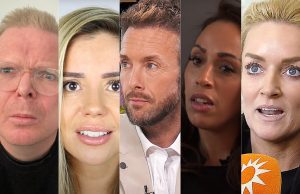 Zien: Yvonne Coldeweijer en Jan Roos oog in oog met Samantha, Charly én Danny! Yvonne Coldeweijer