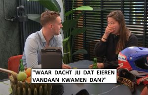 Gast in Lang Leve de Liefde ontdekt dat eieren uit kippen komen! Lang Leve de Liefde