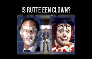 Onderzoek: “Hoeveel procent komt Mark Rutte overeen met een clown?” Mark Rutte