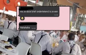 Bizar WhatsApp-gesprek gelekt van Amsterdam corps-heren ná alle ophef! Amsterdam Corps