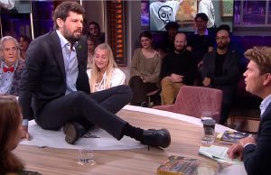 Beau van Erven Dorens wapent zich tegen plakkerige klimaatactivisten in Jinek vanavond! Beau van Erven Dorens