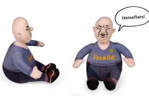 Peter Gillis verkoopt nu zijn eigen actiefiguur die ‘Hatseflats’ roept! Peter Gillis