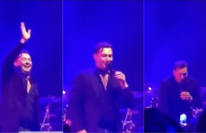 Zien: Tino Martin sluit het jaar goed af: ‘Wéér dronken op het podium!’ Tino Martin