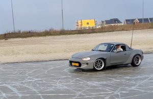 Nederlandse YouTuber zakt door het ijs met zijn peperdure auto! YouTuber