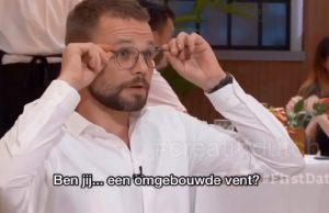 Rens vraagt het gewoon in First Dates: ‘Ben jij een omgebouwde vent?’ First Dates