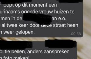 Buurtapp in rep en roer vanwege Surinaamse vrouw, maar dan… Buurtapp