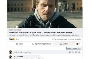 Roel zet André Hazes geniaal te kakken in een reactie om ‘dieptepunt’! André Hazes