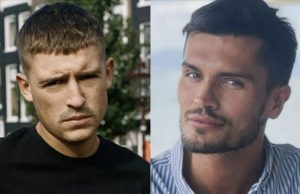 Foto van het gezicht van Koen Kardashian na ‘afranseling’ door Lil Kleine! Lil Kleine