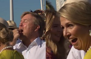 Willem Alexander vreet sleutel op, Maxima begrijpt er niets van! Willem Alexander