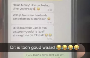 James krijgt gigantische domper wanneer hij zijn scharrel bericht op WhatsApp! WhatsApp