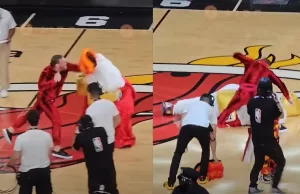 Video: Conor McGregor slaat ‘per ongeluk’ mascotte het ziekenhuis in! Conor McGregor