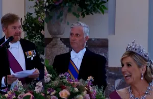 Pijnlijk: Willem Alexander maakt grapje, hele zaal stil behalve Máxima! Willem Alexander
