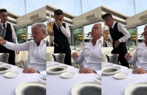 Wijnsommelier neemt ‘wijnkenner’ Dries Roelvink niet serieus en lacht zich kapot! Dries Roelvink