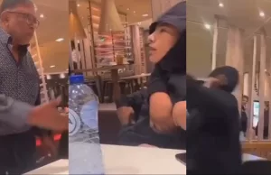 Kansenparel in McDonald’s Amsterdam ramt oudere man in elkaar die hem aanspreekt op gedrag! Kansenparel