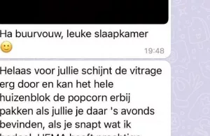 Buurman maakt foto van nachtelijke taferelen van buurvrouw en stuurt deze toe via WhatsApp! WhatsApp