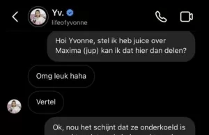 Yvonne Coldeweijer keihard in de maling genomen met ‘juice’ over Máxima! Yvonne Coldeweijer