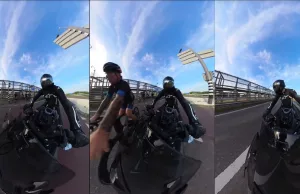 Wielrenner in Rotterdam rijdt door rood maar ziet Kawasaki Ninja over het hoofd! Wielrenner