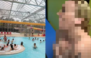 Vrouw komt camera tegen in kleedhokje in zwembad Het Blauwe Meer van Peter Gillis! Peter Gillis