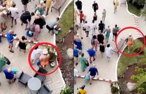 Ligbedje claimen in Spanje anno 2023 is een topsport voor deze man! Ligbedje