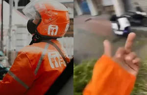 Thuisbezorgd-bezorger krijgt geen fooi en doet het ondenkbare met KFC-bestelling van klant! Thuisbezorgd