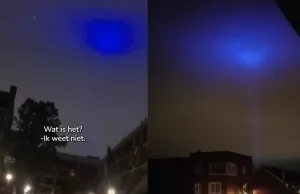 Zien: Amsterdam in de ban van een UFO boven de stad! Amsterdam