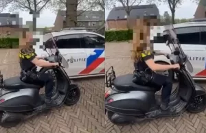 Woede om video waarin stoertje bizarre seksuele opmerkingen maakt naar agente! Agente
