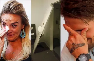 Zien: André Hazes stomdronken en sloopt hotelkamer, Monique huilend op de gang! André Hazes