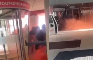 Beelden: Complete ArenA van binnenuit gesloopt door eigen supporters! ArenA