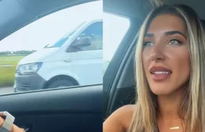 Deze dame trakteert mannen in witte bestelbusjes die ze onderweg tegenkomt! Witte bestelbusjes