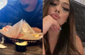 Vrouw neemt geen geld mee op date, gast koopt alleen diner voor zichzelf! Date