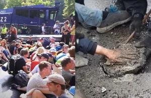 Lugubere beelden: Hand van snelwegplakker compleet verminkt, hand zat té vast! Snelwegplakker