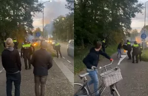 Lugubere beelden: VVV-supporter raakt hand kwijt bij gooien van Cobra 5! VVV