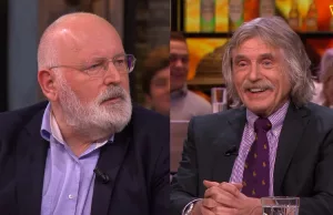 Frans Timmermans ontkent miljonair te zijn, Johan Derksen weet waar Frans zijn geld gelaten heeft! Frans Timmermans